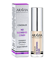 Aravia Professional No Blemish Cover Concealer 03 - Консилер стойкий водоотталкивающий для коррекции несовершенств, оттенок бежевый 5 мл
